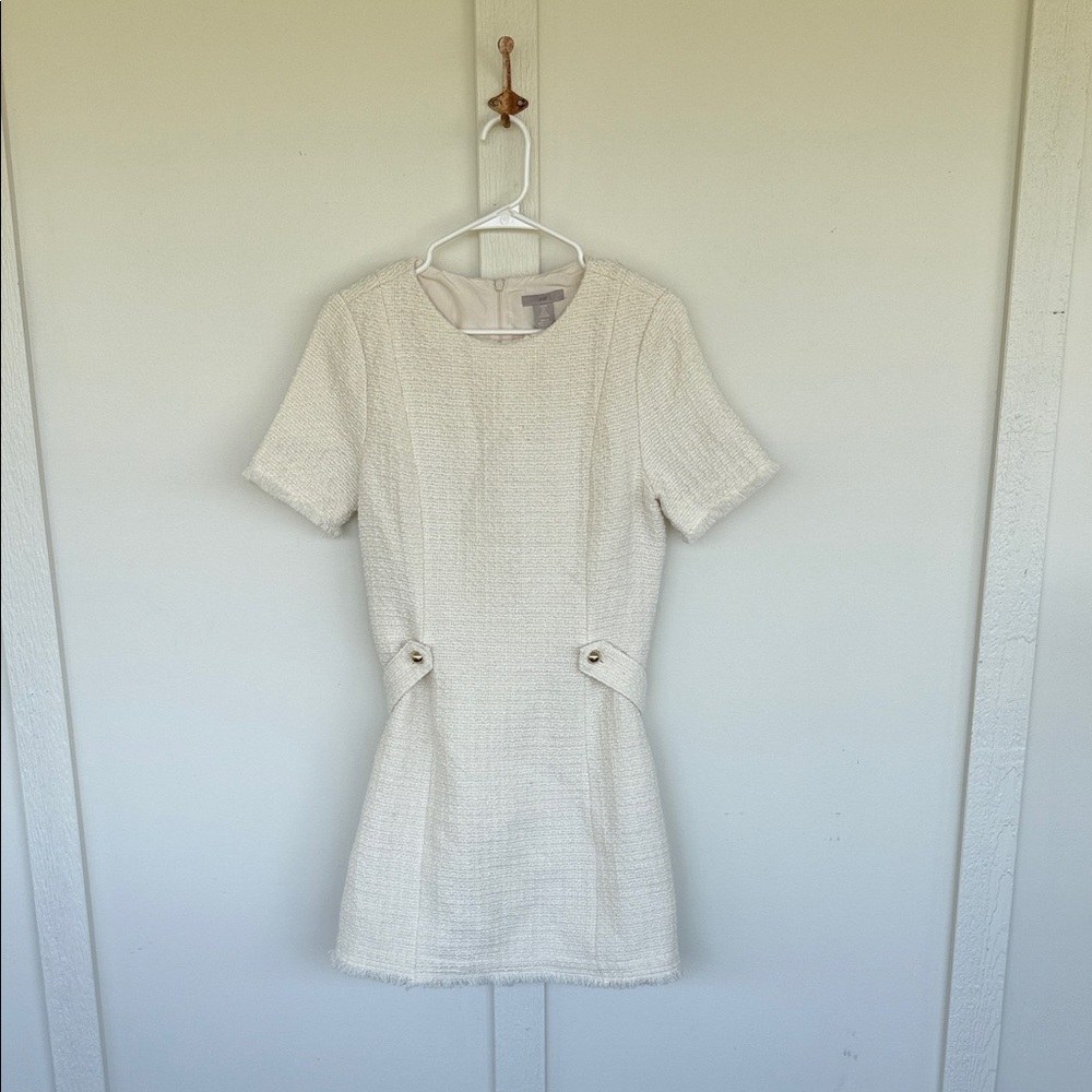 H&M wool bouclé dress
